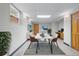 Finished basement office space includes natural light and neutral finishes at 2655 Hayden Dr, East Point, GA 30344