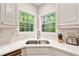 Bright kitchen with stainless steel sink and appliances at 3370 Ashton Dr, Suwanee, GA 30024