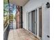 Private balcony area with tiled flooring and views at 3649 Peachtree Ne Rd # 201, Atlanta, GA 30319
