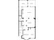 Second floor plan featuring sunroom, balcony, living room, and kitchen at 1266 Creekside Se Ter, Smyrna, GA 30082