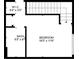 Upper level floor plan with measurements at 1101 Cooks Farm Way, Woodstock, GA 30189