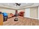 Finished basement area with durable floors, versatile layout, and potential for various uses at 1477 Edenham Ln, Cumming, GA 30041