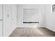 Bedroom with carpet, window with blinds, white walls and base trim, and recessed lighting at 22 Moda Ln, Atlanta, GA 30316