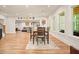 Spacious living room with open floor plan, lots of natural light, hardwood floors at 2861 Digna Ct, Acworth, GA 30101