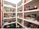 Well-organized pantry with stocked shelves, perfect for storage and organization at 2861 Digna Ct, Acworth, GA 30101