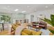 Bright living room featuring hardwood floors, stylish furnishings, and built-in shelving at 1377 Oak Grove Dr, Decatur, GA 30033