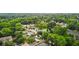 Serene aerial shot of 194 Locust, nestled in a lush green neighborhood with mature trees and charming homes at 194 Locust Nw St, Marietta, GA 30064