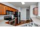 Updated kitchen with stainless steel appliances and ample counter space at 1955 Nocturne Dr # 3206, Alpharetta, GA 30009