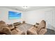 A dedicated theater room with reclining seats and a large screen at 3991 Perry Pass, Lithonia, GA 30038