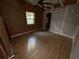 Bedroom with ceiling fan and wood flooring at 2135 Wells Se Dr, Smyrna, GA 30080