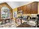Kitchen with stainless steel appliances, granite countertops and open window at 2735 Royal Blf, Decatur, GA 30030