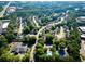 Aerial view of the neighborhood highlighting mature tree coverage at 3082 Monarch Pine Dr, Peachtree Corners, GA 30071