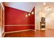 Spacious dining room with hardwood floors, fireplace, and natural light at 3082 Monarch Pine Dr, Peachtree Corners, GA 30071