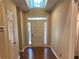 Inviting foyer features a bright, natural light and hardwood floors at 3082 Monarch Pine Dr, Peachtree Corners, GA 30071
