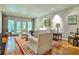 Cozy living room with hardwood floors, plush seating, and abundant natural light at 4476 Paces Battle Nw, Atlanta, GA 30327