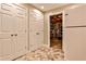 Storage area featuring built-in shelving and utility access at 4476 Paces Battle Nw, Atlanta, GA 30327