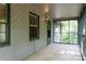 Covered screened porch at 147 Harris Loop, Dallas, GA 30157