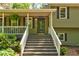 Inviting front porch with seating and lush green foliage, perfect for relaxing at 944 Hardy Cir, Dallas, GA 30157