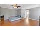 Large bedroom with hardwood floors at 109 Riley Way, Canton, GA 30115