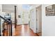 Spacious foyer with hardwood floors and staircase at 840 Yosemite Dr, Suwanee, GA 30024