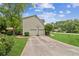 Spacious garage with basketball hoop at 840 Yosemite Dr, Suwanee, GA 30024