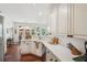 Bright kitchen with white cabinets and a stainless steel dishwasher at 840 Yosemite Dr, Suwanee, GA 30024