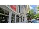 The Metropolitan building entrance with easy access to the surrounding urban area and businesses at 20 Marietta Nw St # 16A, Atlanta, GA 30303