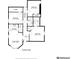 Detailed floor plan showcasing the layout of rooms including the bedrooms, bathrooms, kitchen, and living spaces at 509 Roy Sw St, Atlanta, GA 30310