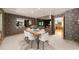 Dining room with modern table and chairs at 1665 Chevron Way, Sandy Springs, GA 30350