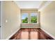 Bedroom with hardwood floors featuring bright, natural light and city views at 201 W Ponce De Leon Ave # 515, Decatur, GA 30030