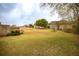 Large, grassy backyard offering plenty of space for recreation at 118 Jasmine Way, Carrollton, GA 30180