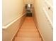 Inviting staircase with handrail leading to the next level of the home at 118 Jasmine Way, Carrollton, GA 30180