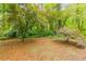 Expansive backyard with lush greenery and mature trees, offering a private and serene outdoor space at 2221 Meadow Wood Ct, Marietta, GA 30062