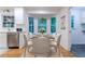 Charming dining area with a bay window, adjacent to the kitchen, perfect for Gathering meals at 2221 Meadow Wood Ct, Marietta, GA 30062
