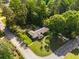 Aerial view of home nestled among mature trees and surrounded by lush greenery at 1865 Briarlake Cir, Decatur, GA 30033