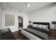 Cozy bedroom showcasing modern decor, with an ensuite bathroom and stylish furnishings at 250 Pharr Ne Rd # 716, Atlanta, GA 30305