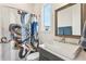 The bathroom is equipped with a modern sink and an octopus shower curtain at 522 Boulevard Ne Pl, Atlanta, GA 30308