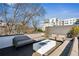 This rooftop deck features comfortable seating and modern fire pit at 522 Boulevard Ne Pl, Atlanta, GA 30308