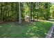 Exterior showing the front lawn, with a partial view of the home at 121 Danielle Ct, Villa Rica, GA 30180