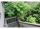 Stairs descending from deck at 1425 Watercrest Cir, Lawrenceville, GA 30043