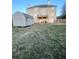 Expansive backyard with a storage shed and deck, offering plenty of room for outdoor enjoyment at 2532 Greenes Ln, Powder Springs, GA 30127