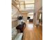 Elegant entryway featuring hardwood floors, a staircase, and a view into the living area at 2532 Greenes Ln, Powder Springs, GA 30127
