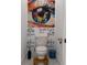 Funky bathroom with wall art at 3273 Elm St, Atlanta, GA 30337
