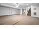 Unfinished basement offering staircase and lots of potential at 1294 Red Rock Rd, Acworth, GA 30101