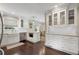 Bright kitchen featuring white cabinetry, stainless steel appliances, and an island at 2316 Hurst Ne Dr, Atlanta, GA 30305
