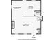 Floor plan showcasing the layout of the living room, kitchen, and dining area at 2420 Leaf Land Dr, Duluth, GA 30097
