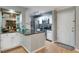 Kitchen with granite countertops, stainless steel appliances, and hardwood floors at 3203 Lenox Ne Rd # 22, Atlanta, GA 30324