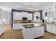 Beautiful kitchen with an island, ample cabinet space, and modern appliances at 6740 Mountain Lake Ln, Cumming, GA 30028