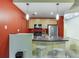 Cozy kitchen with stainless steel appliances, modern countertops, and a breakfast bar with stylish pendant lighting at 845 Spring Nw St # 127, Atlanta, GA 30308