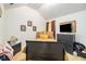 Comfortable bedroom with dark furniture and ample natural light at 6664 Saint Jude Dr, Fairburn, GA 30213